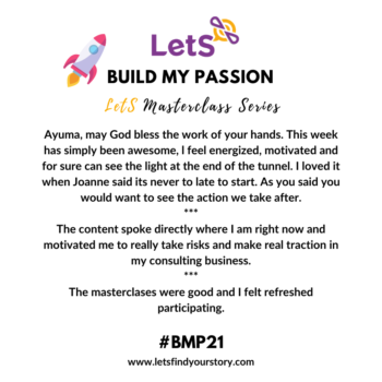Build My Passion LetS Masterclass Series #BMP21 [5 Videos] - Image 3